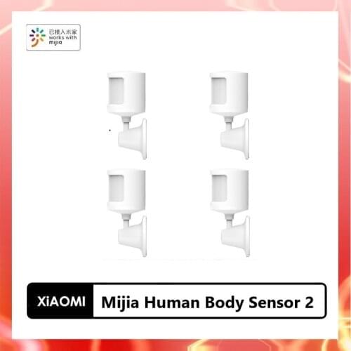 New Xiaomi Mijia Human Body Sensor 2 Sensitive Ambient Light Dark Transducer Bracket Bluetooth Work With Mijia App