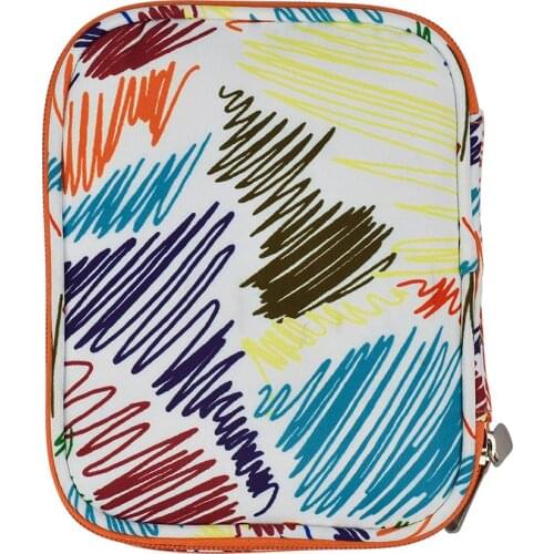 Empty Crochet Hooks Bag Zipper Storage Organizer Bag for Crochet Needles Knitting Tools Without Hooks and Accessories