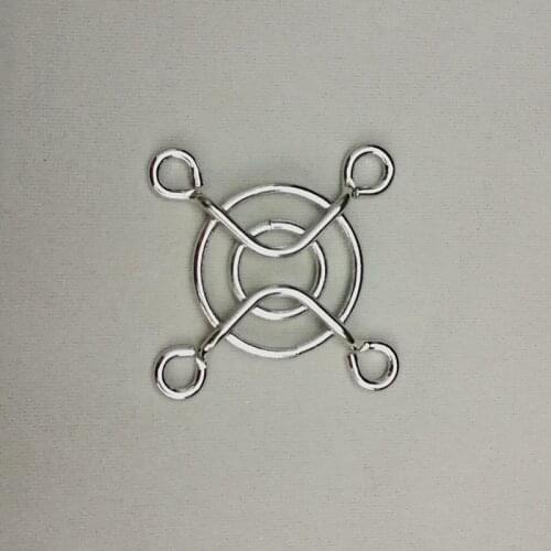 10 Pcs 3cm Fan Iron Net DC Fan Grill Protector Silver Metal Finger Guard Cover Used for 30mm Raspberry pi Cooling Fan