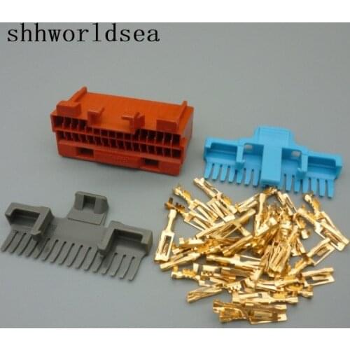 Shhworldsea 30/100sets 32pin auto socket 32way connector DJ7322-4-21