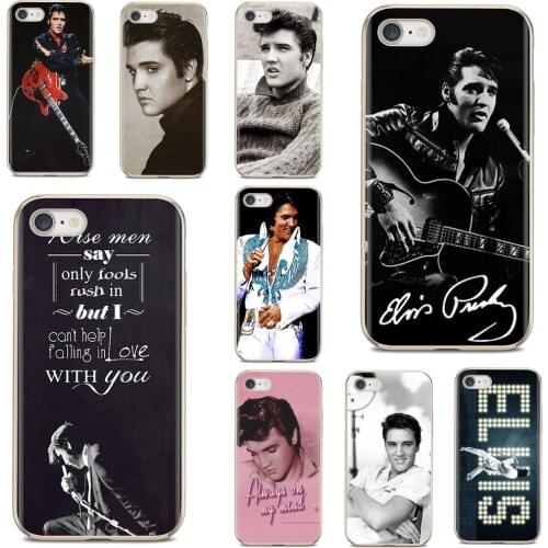 The King Rock Roll Elvis Presley Silicone Case For Huawei Y6 Y5 2019 For Xiaomi Redmi Note 4 5 6 7 8 Pro Mi A1 A2 A3 6X 5X 7A