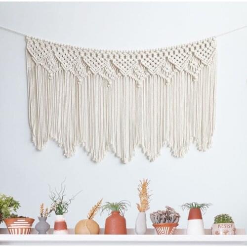 Nordic decorative hand woven tapestry Bohemian home wall decoration tapestry wedding wall decoration wall hanging