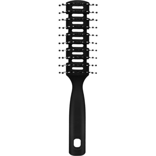 Vented Brush Anti-Static Comb Wet Dry Hair Hairdressing Styling Tools for Men 667D