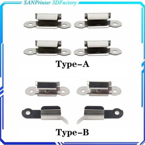 3D printer parts For Ultimaker Build Platform Glass Retainer stainless steel glass heated bed clip clamp