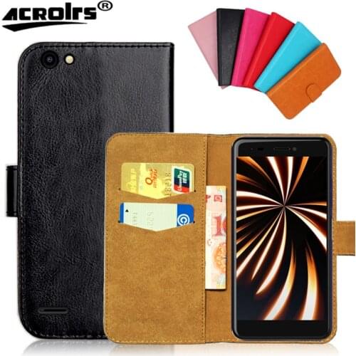 ZTE Blade A6 Max Case 5.5" 6 Colors Flip Wallet Cases For ZTE Blade A6 Max Soft Exclusive Leather Phone Cover Bag Black