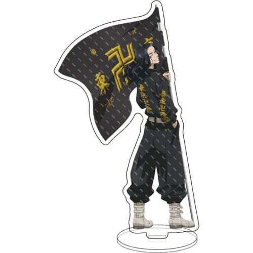 2021Tokyo Avengers Anime Cosplay Manjiro Ken Takemichi Atsushi Chibi Kawaii Bag Pendant Fans Collect Props Acrylic