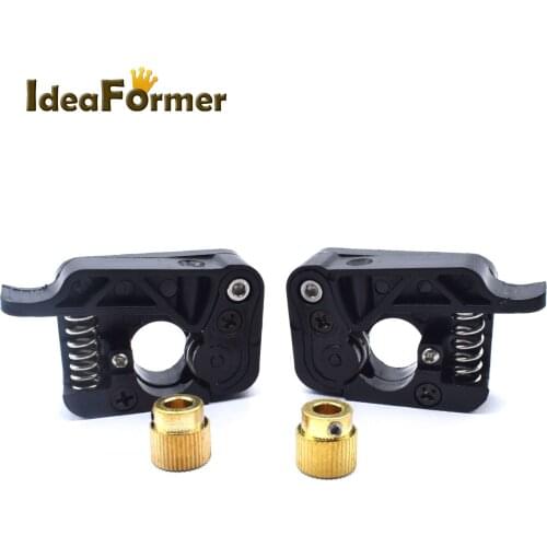 3D Printer Parts MK8 MK9 Extruder Plastic Feeder device kits Right hand&Left hand side Fit 42 Stepper Motor 1.75/3.0mm filament