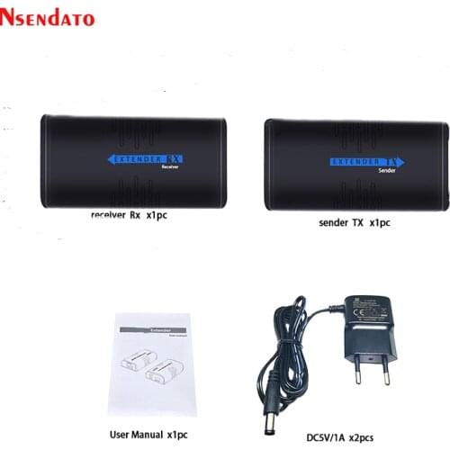 LKV373A 1080P HD Network Extender Over IP/TCP UTP CAT5e/6 Rj45 LAN Networking adapter 120m Extension HD Transmitter Receiver