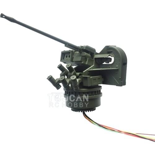 Metal WeaponStation for DIY 1/16 RC Tank Toy Leopard2A6 3889 Remote Control Military Exercise Device Parts TH19230