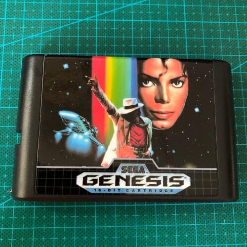 MICHEAL JACKSONS MOONWALKER For Sega Mega drive 16 bit MD Games Card For Sega Mega Drive For Genesis