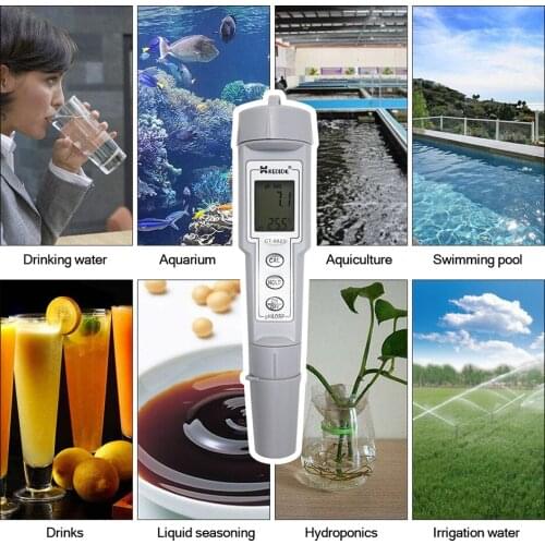 Mini 2 in 1 Aquarium Water PH&ORP Tester Monitor pH Meter Water Quality Diagnostic-tool