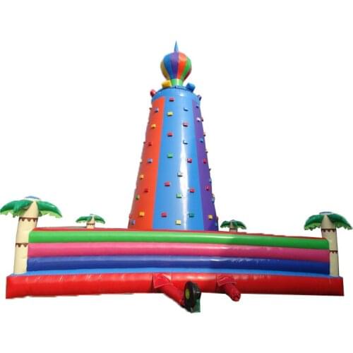 Customizable children inflatable climbing wall / inflatable rock climbing wall