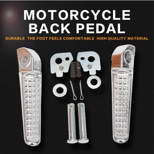 Rear Footrests Foot Peg Rests For Honda CB400 1992-2010 CBR400 NC23 NC29 VTEC VTEC400 CBR400RR MC23 MC29 Motorcycle Accessories