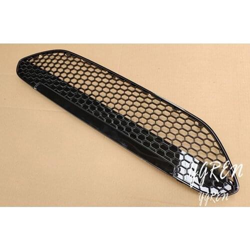 Front Upper Bumper Center Honeycomb Mesh Grille For Ford Fiesta SE 2013 2014 2015 2016
