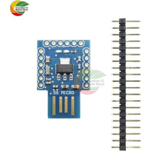 Pro Micro Mini SS Beetle Virtual Keyboard ATmega32u4 Module For Arduino 16Mhz 3.3V 5V IO UART I2C SPI PWM Interface Board