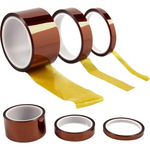 Polyimide Tape 33M/108FT Heat Resistant HighTemperature BGA Tape Thermal Insulation Tape 3D printing Board protection J60