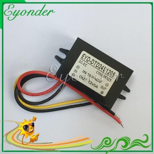 3a converter dc dc step down power supply buck 72w 30v32v33v36v40v42v48v50v53v54v57v 28vdc to 24vdc fan temperature controller