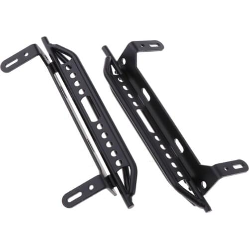 RC Climbing Car Accessories Truck Running Boards Step Black For Traxxas TRX4