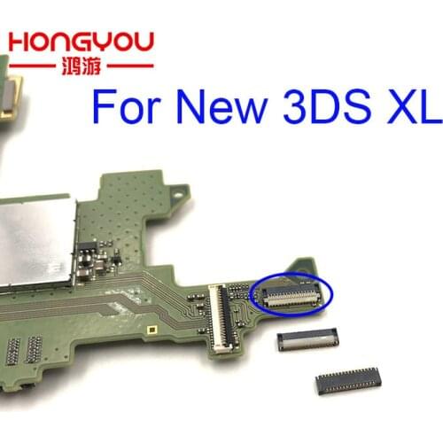 Replacement Part For new 3ds ll volume cable Socket Clip Ribbon Connector Socket for Nintendo NEW 3DS XL Console Repair Parts