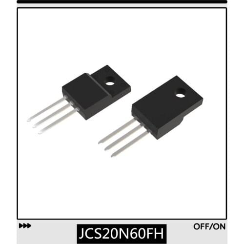 10PCS 100% brand new original authentic JCS20N60FH 20N60 TO-220F field effect transistor 600V 20A