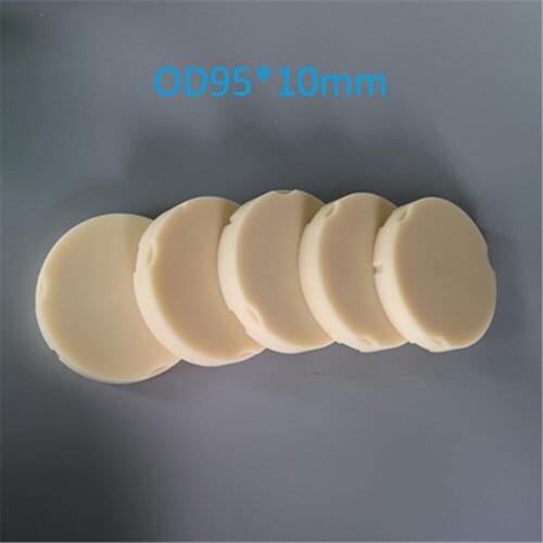 10 Piece/Lot OD95*10mm Dental Lab Material ZirkonZahn System Dental PMMA Blanks Disc for Temporary Crown