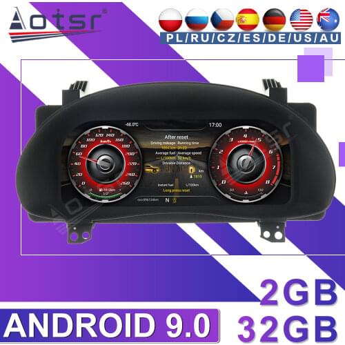 12.3“ LCD For Toyota Corolla 2014 2015 2016 2017 Car Dashboard Instrument Display Multimedia Android GPS Navi WiFi BT Head Unit