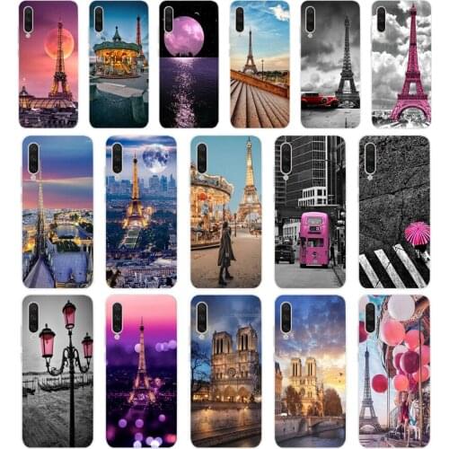 200FG Love Paris Eiffel tower Soft Silicone Tpu Cover phone Case for xiaomi redmi 9 9A Note 9 9s Pro MI 9 9T SE Lite