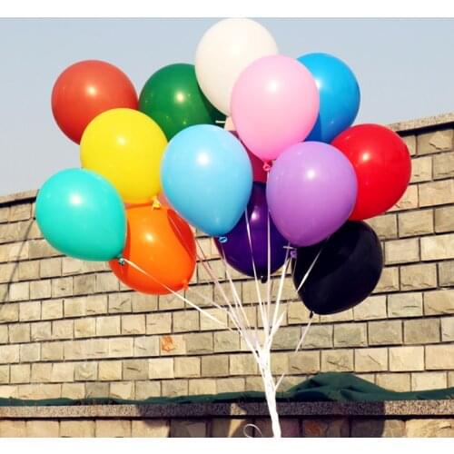 5 Inch 10/20PCS 1.1g Round Balloon Latex Pearlescent Childrens Toy Adult Party Wedding Anniversary Decoration Balloon Wholesale