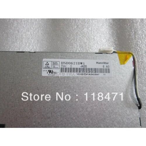 6.2 inch LCD Panel HSD062IDW1 800 RGB*4800 WVGA Original A+ Grade 6 months warranty