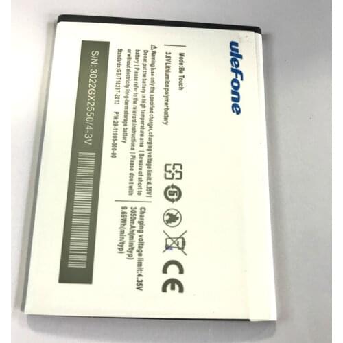 3050mAh Battery For Ulefone Be Touch 1/2/3 Be Touch1/Be Touch2/Be Touch3 Batteries + track code