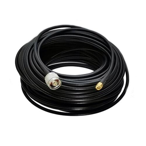 Antenna extension cable Coaxial Cable RG58 RP SMA Male to N male connector Pigtail Coax cable
