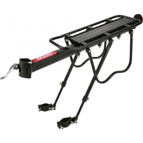 Bicycle Luggage Carrier Cargo Rear Rack Shelf Cycling Bag Stand Holder Trunk 25kg Load Bike Seat Rack Cycling Bag Stand