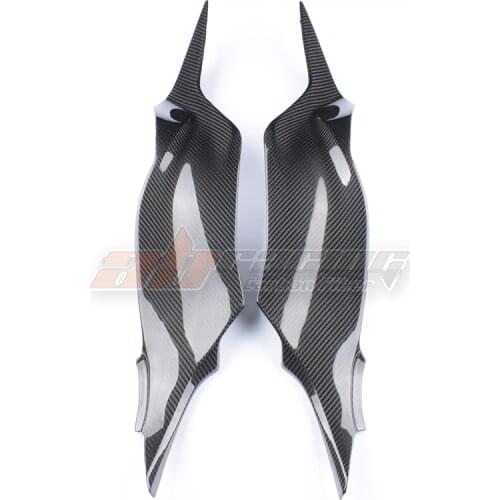 Side Panels Upper For Kawasaki ZX6R 2013-2018 Full Carbon Fiber 100% Twill