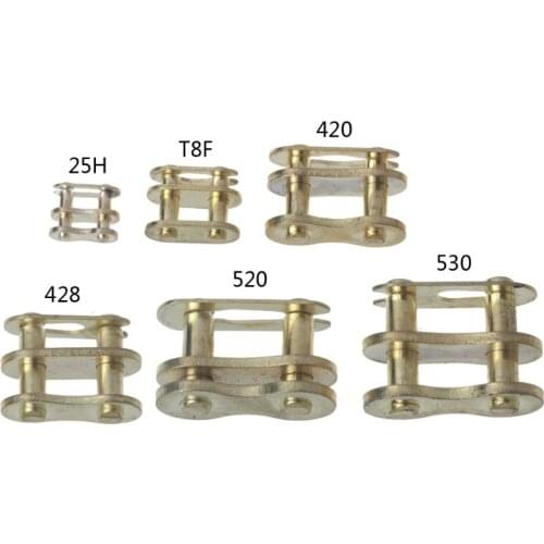 2019 Motorcycle Chain Buckle Ring Link 25H# T8F# 420# 428# 520# 530# New