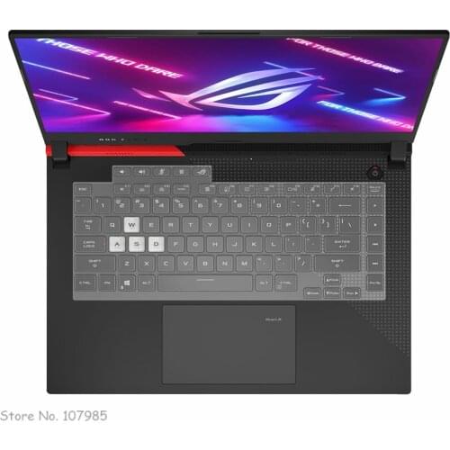 Clear TPU Keyboard Cover Protector Skin For ASUS ROG Strix G15 G513 G513Q G513QM G513X G513QR G513QY G 15 15.6 inch Game Laptop