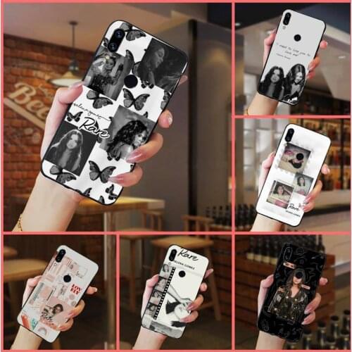 Selena Gomez - Rare actor singer Phone Case For Xiaomi Redmi note 7 8 9 t max3 s 10 pro lite coque shell cover funda