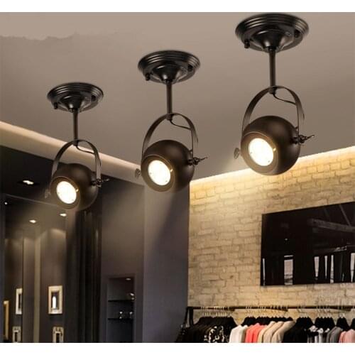DARHYN Loft Ceiling Lamp Retro LED Ceiling Lamp Clothing Store Shop Stage Cafe Bar Study Room Restaurant Bedroom Corridor Wall