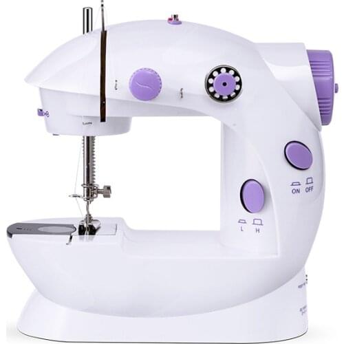 Home Electric Sewing Machine Portable Table Electric Small Mini Multi-Function 202 Sewing Machine with Light
