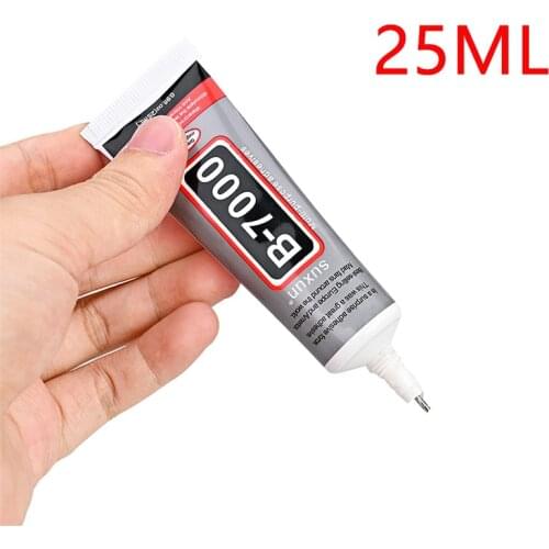 Glass Glue B7000 Adhesive UV Glue B-7000 Multi Purpose Super Glue Strong Epoxy Resin Diy Crafts Glass Touch Screen Phone Nail