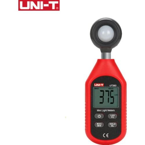 UNI-T Mini Light Meter UT383/UT383BT Industrial Handhold Household Illuminometer LCD Backlight
