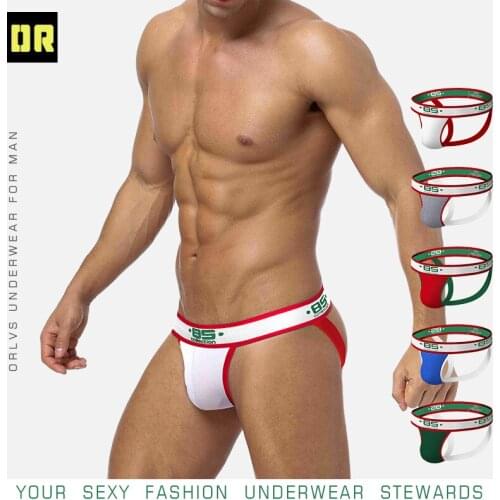 BS85 mens underwear thong sexy excitement hip cotton sexy double pants mens BS170