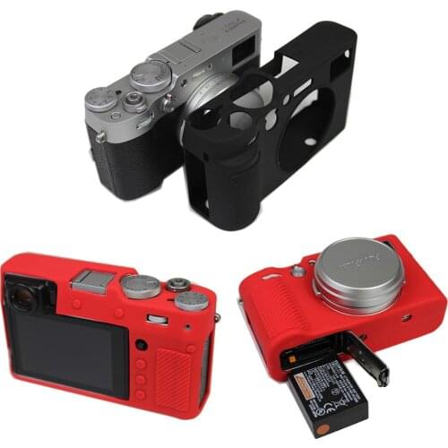 Soft Silicone case for Fuji fujifilm X100V Rubber Cover Protective Body Skin shell camera bag portable