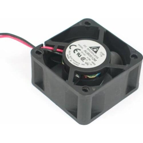 Detla Electronics AUB0512M AS43 DC 12V 0.18A 50x50x25mm Server Cooling Fan