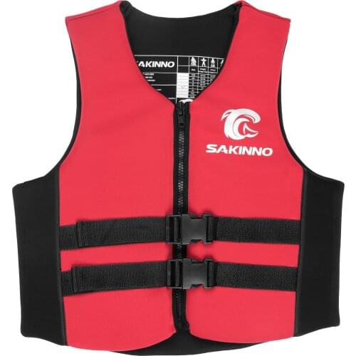 SAKINNO Water Sports Life Jacket Buoyancy Life Saving Vest for Kids/Adults Fishing Boating Kayaking Surfing Outdoor fishing vest