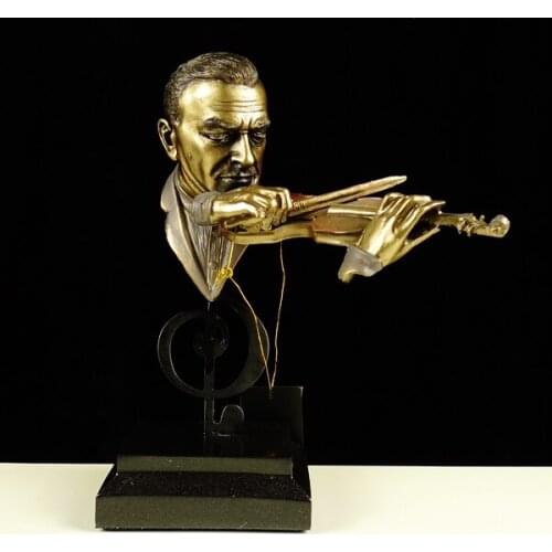 CREATIVE VIOLIN SCULPTURE CRAFTS ABSTRACT FIGURE MODELING CRAFT DECORATION BIRTHDAY GIFT FURNISHING MURALS ORNAMENTS SCULPTURES