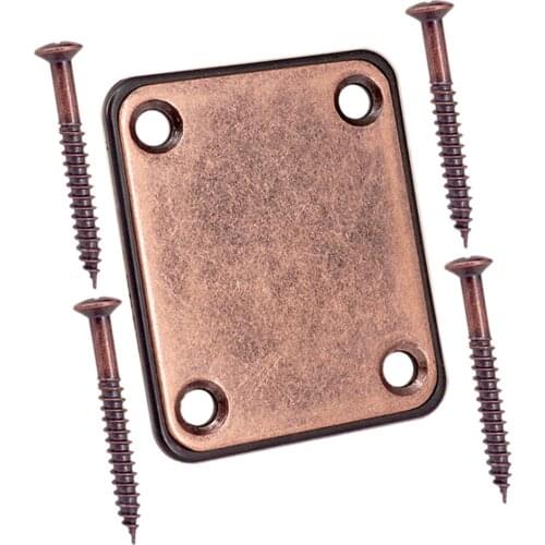Guitar Mounting Back Plate with Screws Bass Guitar Replacement Parts