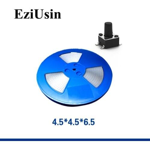 1000pcs In Tape One Reel TS-C015 Micro Switch 4.5*4.5*6 Tactile Tact Push Button SMT 4.5x4.5x6.0 keyboard Switches