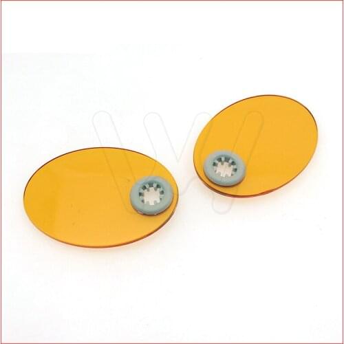2pcs Dental Curing Lamp Replacement Shield Plate Shade Board Light Hood