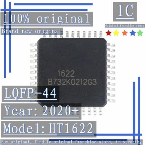 2020+100% Brand new original 2PCS-10PCS HT1622 LQFP-44 RAM mapping 32*8 LCD driver chip