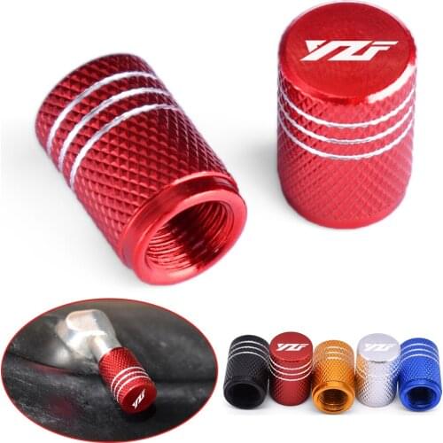 For YAMAHA YZF R1 R3 R6 R15 R25 R120 R125 600R Motorcycle CNC Aluminum Accessories Wheel Tire Valve Caps Airtight Covers
